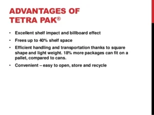 tetra pak advantages