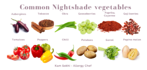 nightshade vegetable list