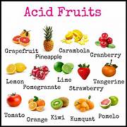 examples of acidic foods