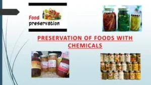 method of chemical preservation of food