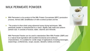 milk permeate powder explanation