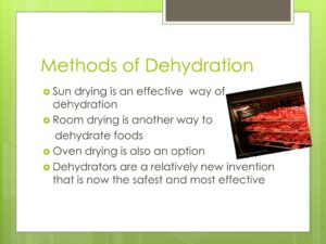 methods-of-dehydration