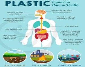 Impact of plastic on human health