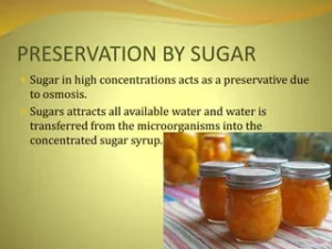 sugar preserve food