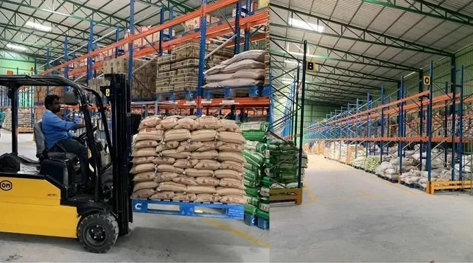 Hyderabad Food Safety Officials Inspect Zomato Hyperpure Warehouse