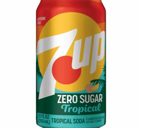 7Up Zero Sugar Tropical Soda Recalled Due to Mislabelling