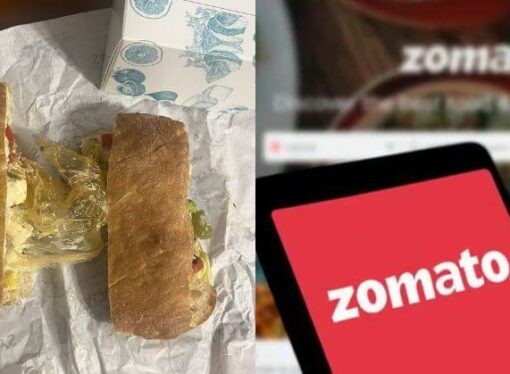 Glove Inside a Sandwich: Zomato Probes Gurugram Customer’s Shocking Discovery