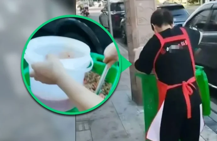 Hotpot Horror: Worker Caught Collecting Waste Oil in China