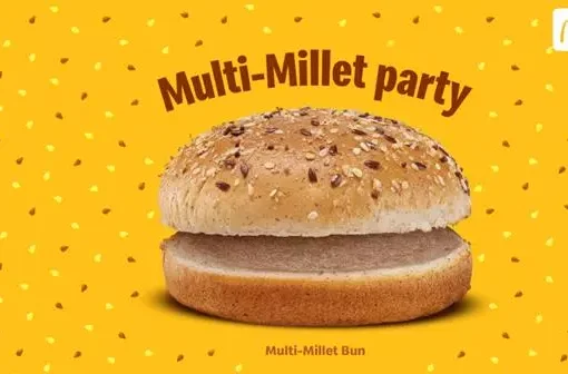 McDonald’s India Introduces Multi-Millet Bun for Healthier Burgers