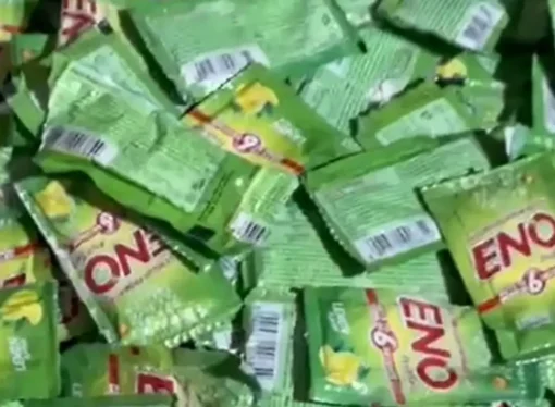 Delhi Police Bust Fake ENO Factory, Seize 91,000 Counterfeit Packets