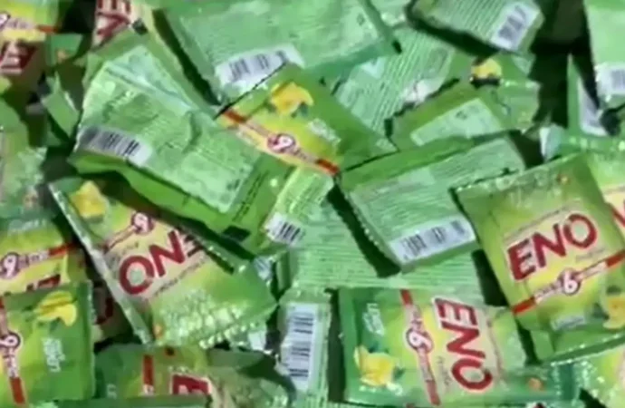 Delhi Police Bust Fake ENO Factory, Seize 91,000 Counterfeit Packets