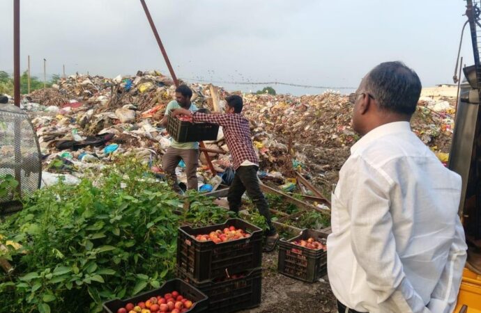 Rotten Apples Seized; Srivilliputtur Fruit Shops Pulled Up for Violations