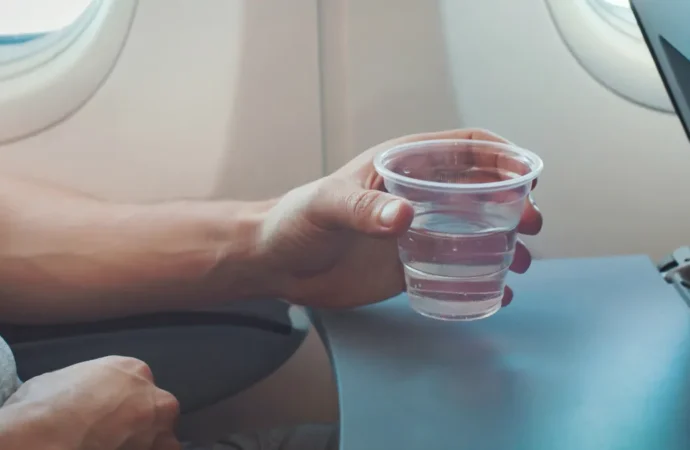 Is Drinking Water on Flights Safe? Experts Flag Hygiene Concerns