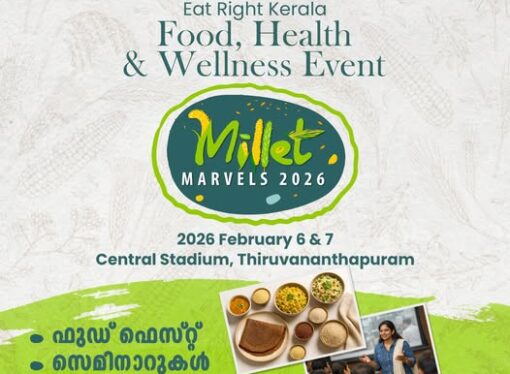 Thiruvananthapuram to Host Eat Right Kerala Food Safety Event on Feb 6