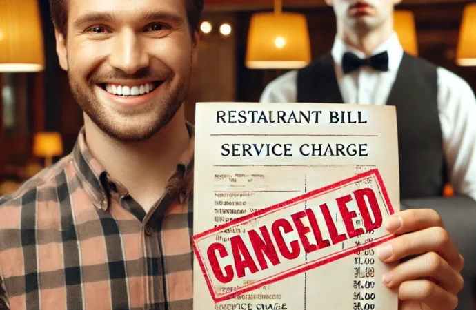 No Forced Service Charges: Diners Win Big in Billing Transparency