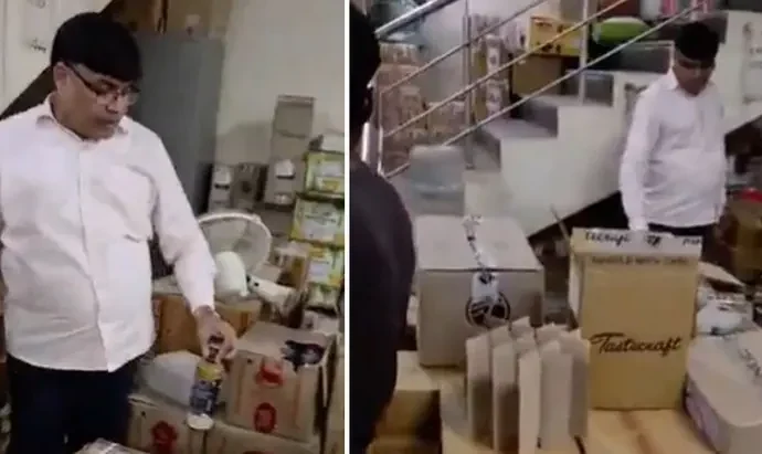 UPFSDA Seizes Suspected Expired Food Products Worth ₹7 Lakh in Sahibabad