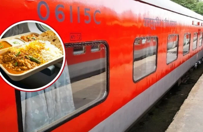 Fly Found in Rajdhani Meal: IRCTC Fines Caterer ₹1 Lakh