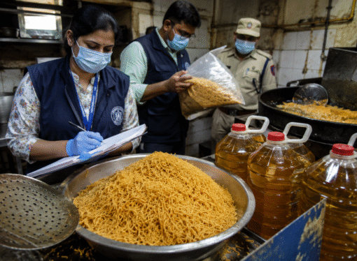 Hyderabad Food Unit Raided; 110 kg of Sev, 40 Litres of Cooking Oil Seized