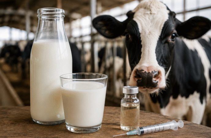 Is milk from cattle treated with Oxytocin safe to drink? Here’s what studies reveal.