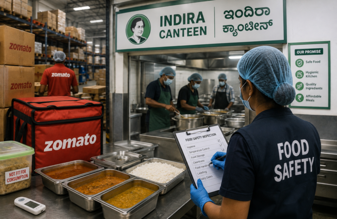 From Zepto to Zomato to Indira Canteens: Bengaluru Expands Food Safety Checks