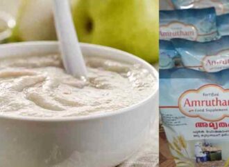 Kerala Flags Sugar in Amrutham Nutri-Mix for Young Children
