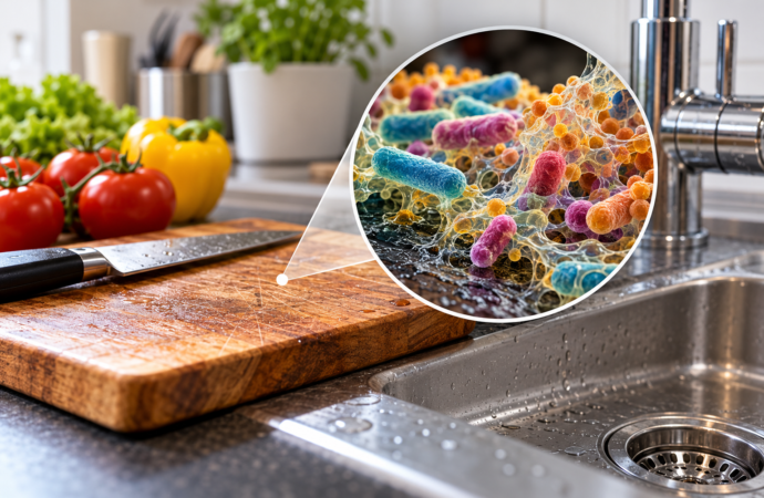 The Hidden Layer in Your Kitchen: What Are Bacterial Biofilms?